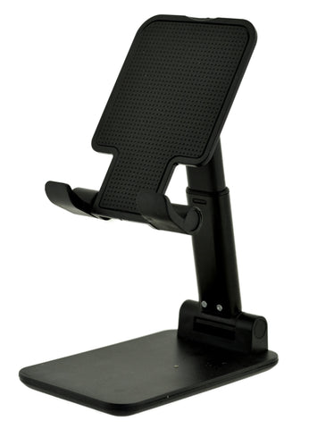 Folding Phone/Tablet Stand - Black