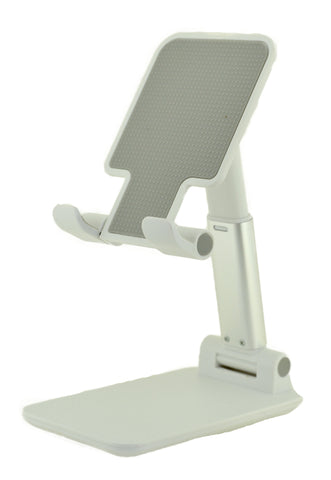 Folding Phone/Tablet Stand - White