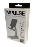 Folding Phone/Tablet Stand - White