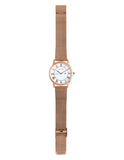 TWM011C Rose Gold White Rose Gold