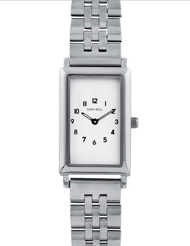 TWM014B Silver White Silver