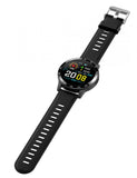 Smart Round Activity Tracker - Black
