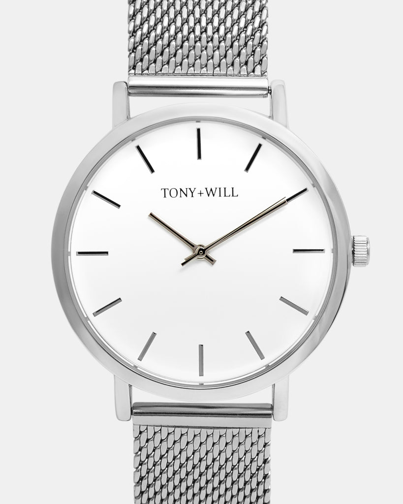 TWM000C Mesh Silver Shiny