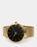 TWM000E Mesh Gold Black Gold