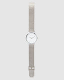 TWM004D (36mm Medium Size Face) Silver Mesh