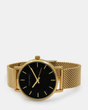 TWM004E Gold Black Mesh