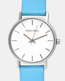 TWT004B (36MM Medium Face) Silver White Blue