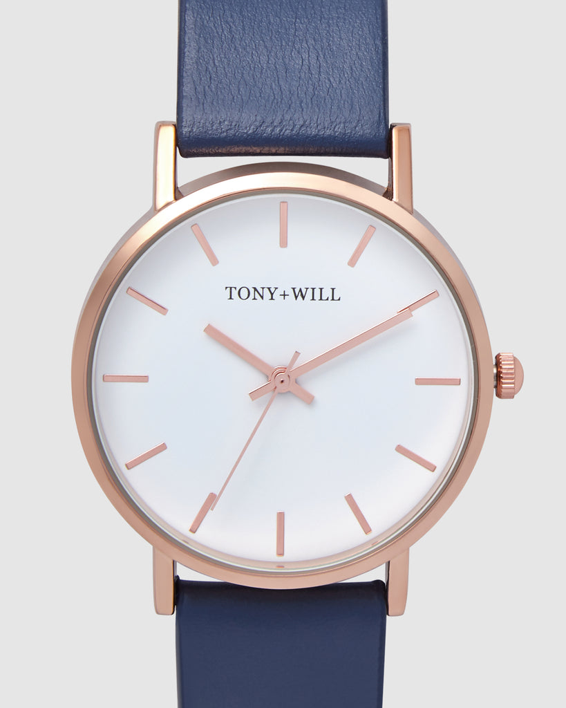 TWT004L (36MM Medium Face) Rose White Navy