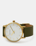 TWT004N (36MM Medium Face) Gold White Khaki